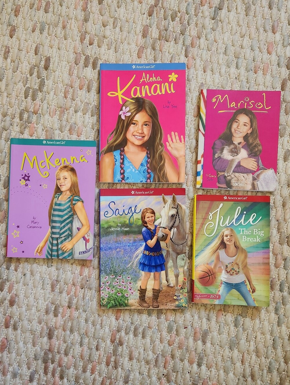Lot Of Assorted American Girl Books